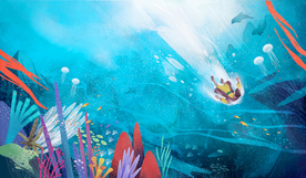 动漫卡通插画图案