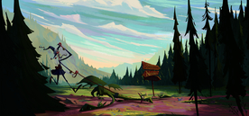 动漫卡通插画图案