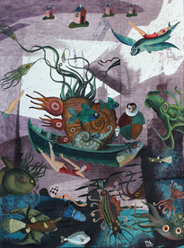 动漫卡通插画图案