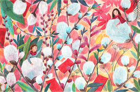 动漫卡通插画图案