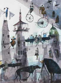 动漫卡通插画图案