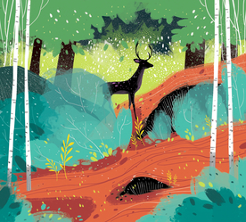 动漫卡通插画图案