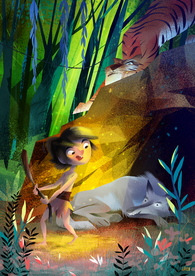 动漫卡通插画图案