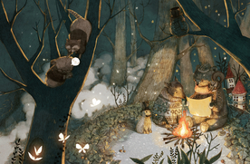 动漫卡通插画图案