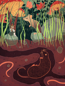 动漫卡通插画图案