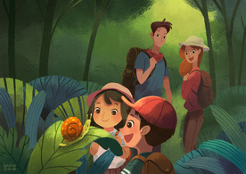 动漫卡通插画图案