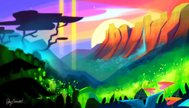 动漫卡通插画图案