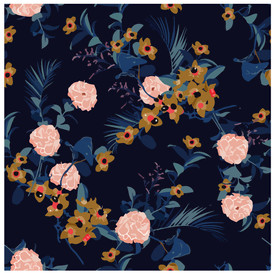 小清新花纹背景底纹图片