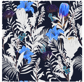 小清新花纹背景底纹图片