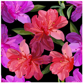 小清新花纹背景底纹图片