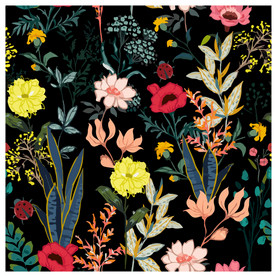 小清新花纹背景底纹图片