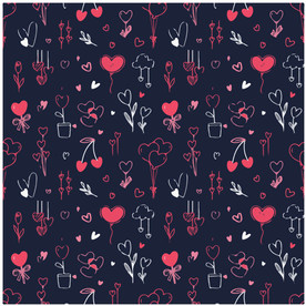 桃心爱心背景底纹