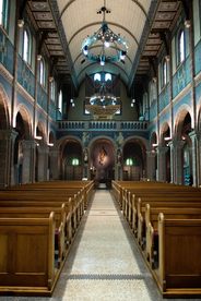 欧式古典教堂建筑物