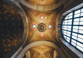 欧式古典教堂建筑物