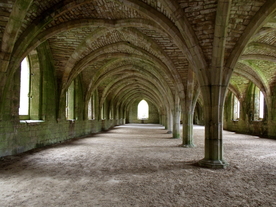 欧式古典教堂建筑物