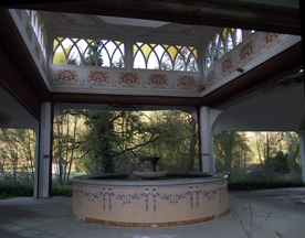 欧式古典教堂建筑物