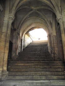 欧式古典教堂建筑物