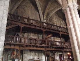 欧式古典教堂建筑物