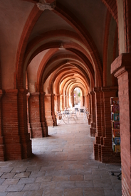 欧式古典教堂建筑物