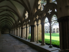 欧式古典教堂建筑物