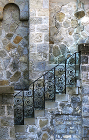 欧式古典教堂建筑物