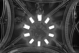 欧式古典教堂建筑物