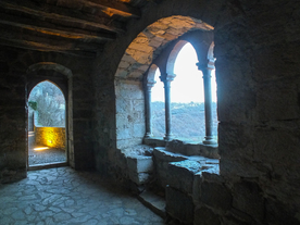 欧式古典教堂建筑物