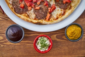 比萨饼 面团 食品