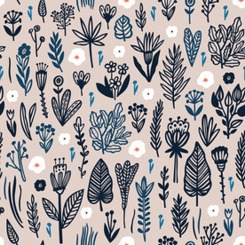 小清新花纹背景底纹图片