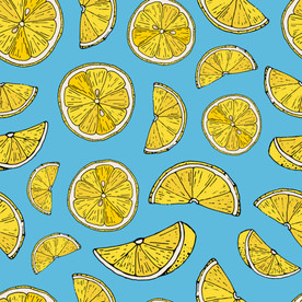 柠檬背景图片