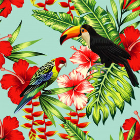 小清新花纹背景底纹图片