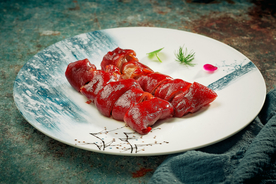 猪皮美食食材背景海报素材