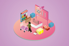 双十一双二十促销背景AI矢量