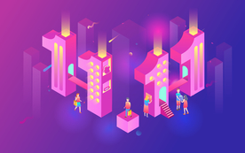 双十一双二十促销背景AI矢量