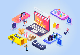 双十一双二十促销背景AI矢量