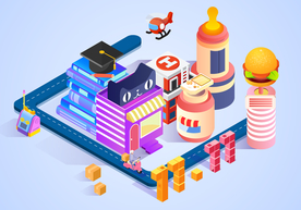 双十一双二十促销背景AI矢量