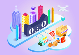 双十一双二十促销背景AI矢量