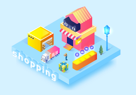 双十一双二十促销背景AI矢量