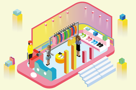 双十一双二十促销背景AI矢量