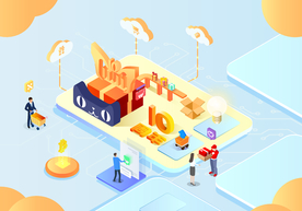 双十一双二十促销背景AI矢量