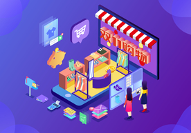 双十一双二十促销背景AI矢量