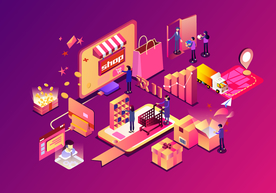 双十一双二十促销背景AI矢量