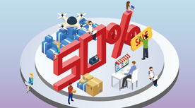 双十一双二十促销背景AI矢量