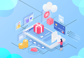 双十一双二十促销背景AI矢量