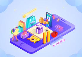 双十一双二十促销背景AI矢量