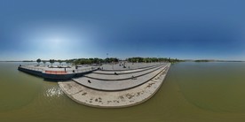 大同文瀛湖全景