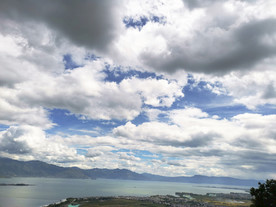 云南洱海天空