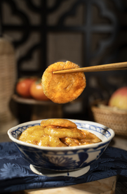 甜饼美食零食背景海报素材