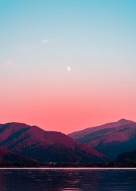 东壁落日 落日余晖 余辉