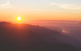 东壁落日 落日余晖 余辉
